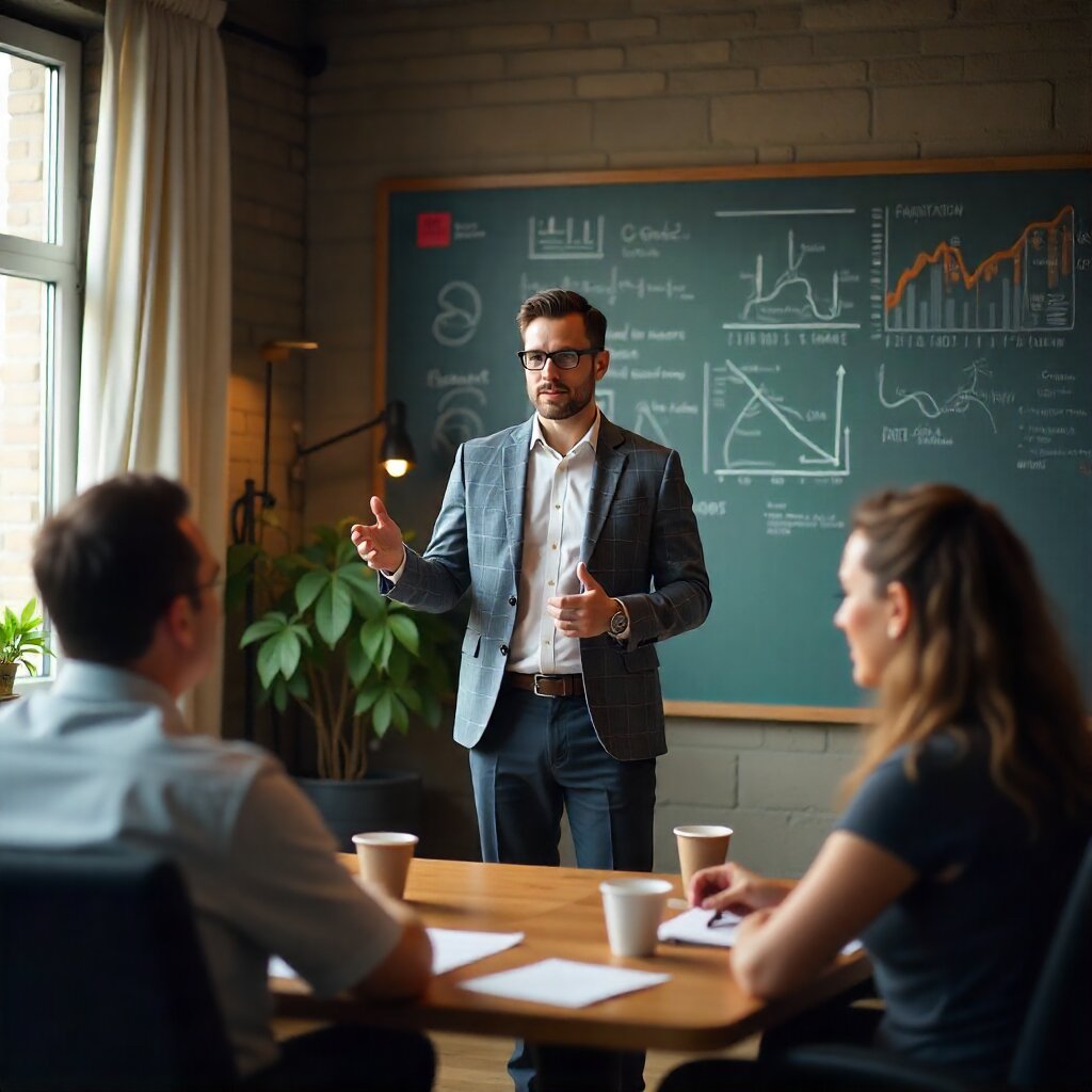 Taller de emprendimiento - Programa comunitario FUNDECU en Medellín, Antioquia